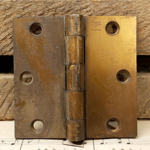 #43273 Salvaged Vintage 3" Stanley Works Hinge image 6