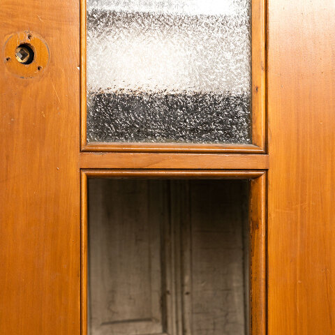 #43455 14x75 Vintage 6 Lite Classroom Closet Door image 7