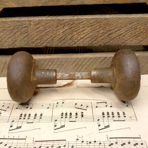 #43553 Antique Barrows Door Hardware Set image 6