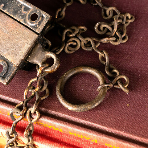 #43578 Antique Victorian Eastlake Surface Door Bolt image 5