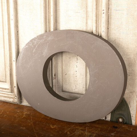 #43629 Salvaged Vintage Metal Building Sign Letter image 7