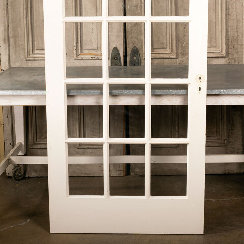 #43656 36x79 Salvaged 15 Lite French Entry Door image 7