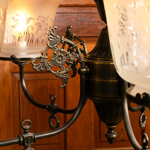 #43666 Reproduction Victorian 5 Light Chandelier image 5