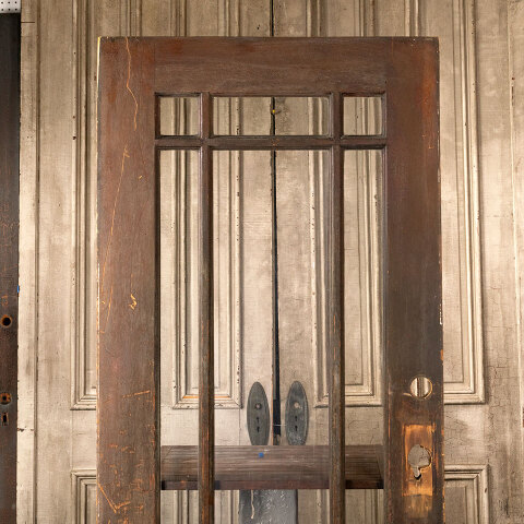 #43729 36x79 Salvaged Arts & Crafts Entry Door image 5