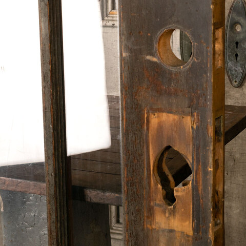 #43729 36x79 Salvaged Arts & Crafts Entry Door image 7