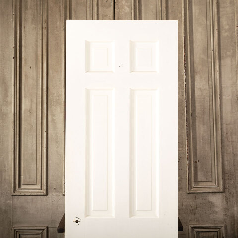 #43743 24x77 Salvaged Antique 6 Panel Interior Door image 5
