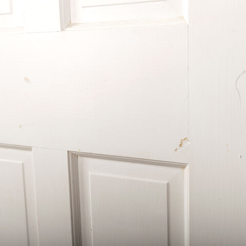 #43747 30x77 Salvaged Antique 6 Panel Interior Door image 7