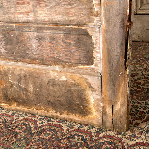 #43751 32x80 Salvaged 4 Lite 3 Panel Entry Door image 7