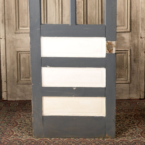 #43751 32x80 Salvaged 4 Lite 3 Panel Entry Door image 3