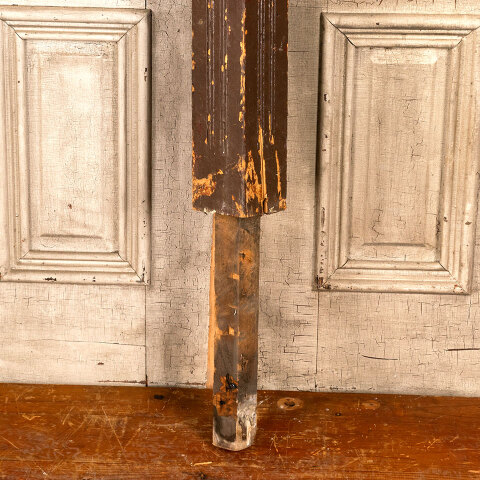 #43798 Salvaged Antique Staircase Newel Post image 2