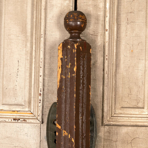 #43798 Salvaged Antique Staircase Newel Post image 3