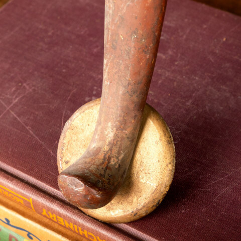 #43834 Salvaged Antique Sargent Bronze Door Handle image 3