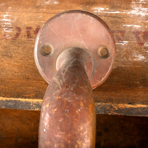 #43834 Salvaged Antique Sargent Bronze Door Handle image 2