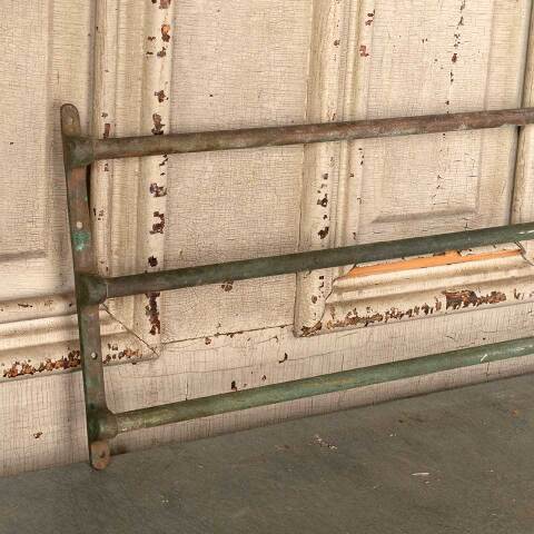 #43877 Antique Brass Door Security Guard Push Bar image 3