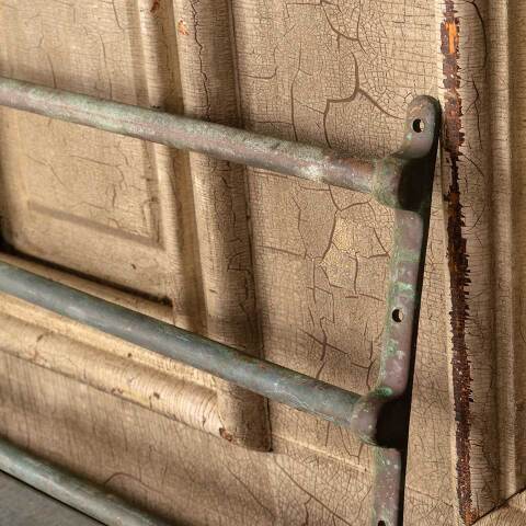 #43877 Antique Brass Door Security Guard Push Bar image 6