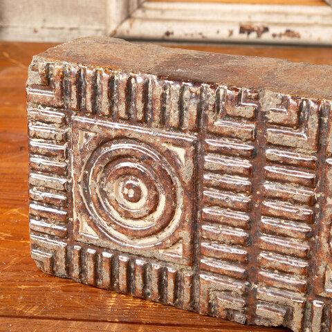 #43882 Antique Salt Glazed Circle Paver (small) image 3