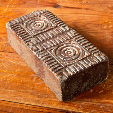 #43882 Antique Salt Glazed Circle Paver (small) image 4