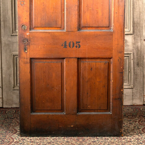 #43907 40x93 Salvaged Antique 4 Panel Interior Door image 3