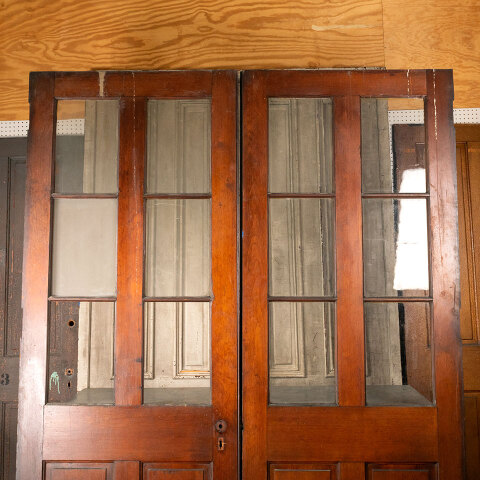 #43909 77x96 Oversized Antique Interior Wood Doors image 2