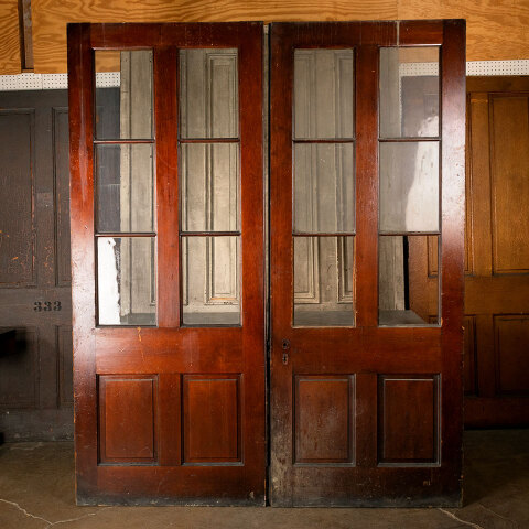 #43909 77x96 Oversized Antique Interior Wood Doors image 6