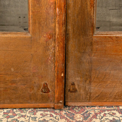 #43965 60x84 Salvaged Antique 15 Lite French Doors image 8