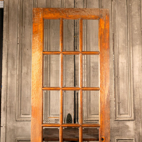 #43966 30x84 Salvaged Antique 15 Lite French Door image 2