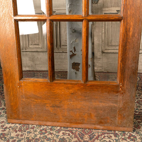 #43966 30x84 Salvaged Antique 15 Lite French Door image 5