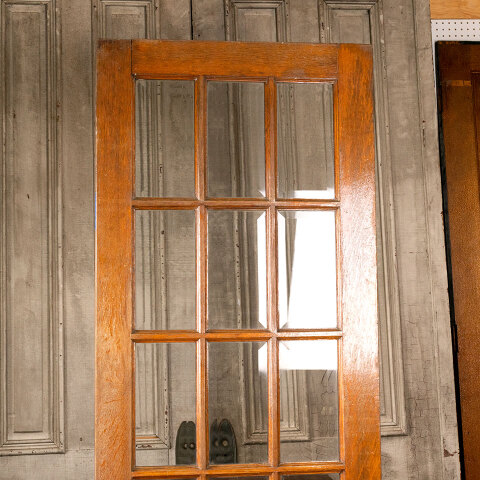 #43966 30x84 Salvaged Antique 15 Lite French Door image 7