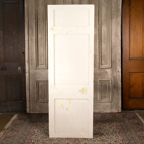 #43984 Salvaged Antique Wood 3 Panel Cabinet Door image 5