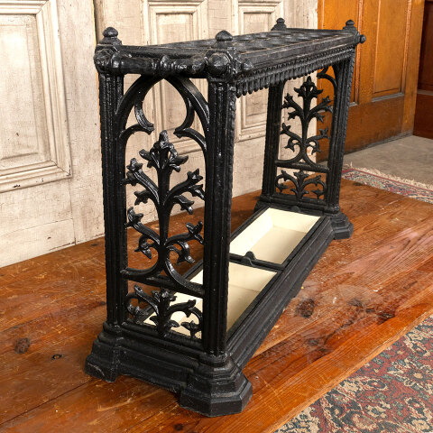 #44026 Large Victorian Gothic Umbrella Stand image 7