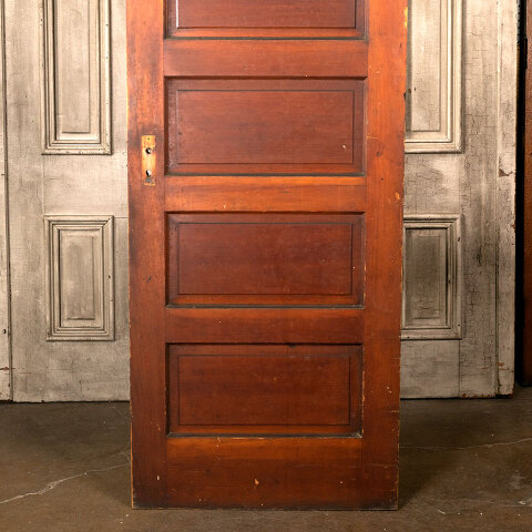 #44085 30x96 Antique 6 Panel Pine Interior Door image 6