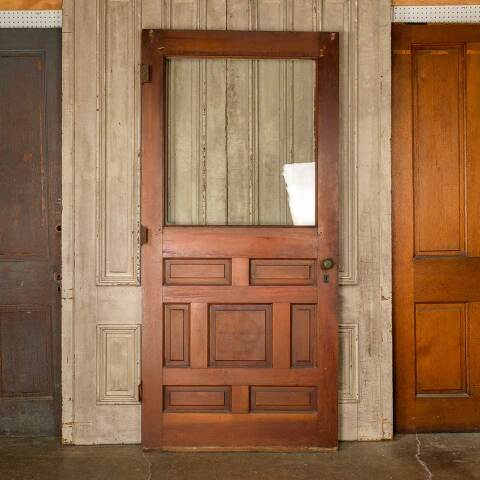 #44097 42x89 Antique Victorian Half-Lite Entry Door image 5