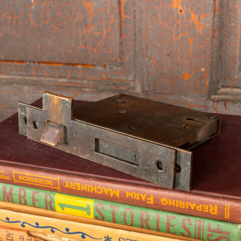 #44192 Antique Russell Erwin Door Mortise Lock Set image 6