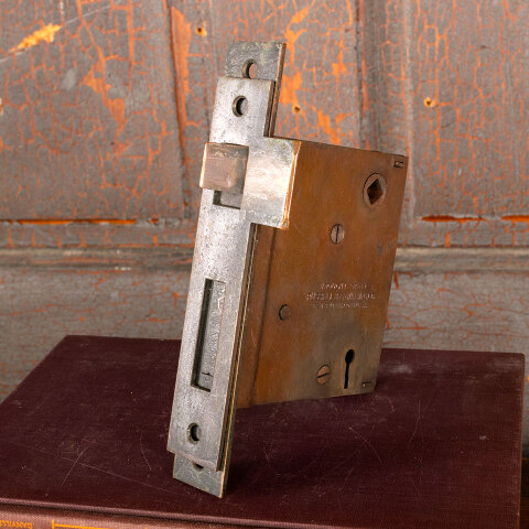 #44192 Antique Russell Erwin Door Mortise Lock Set image 7