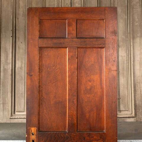 #44198 32x80 Salvaged Antique 6 Panel Interior Door image 5