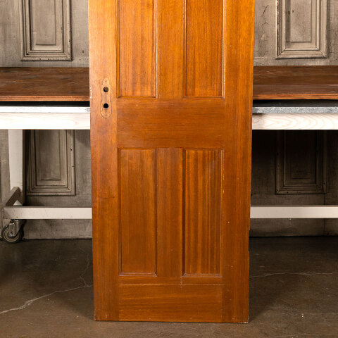 #44204 24x76 Salvaged Vintage 6 Panel Interior Door image 7