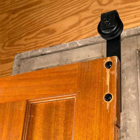 #44204 24x76 Salvaged Vintage 6 Panel Interior Door image 8