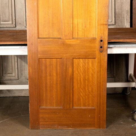 #44207 30x78 Salvaged Vintage 6 Panel Interior Door image 3