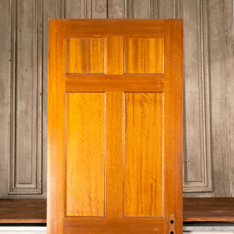 #44208 30x79 Salvaged Vintage 6 Panel Interior Door image 2