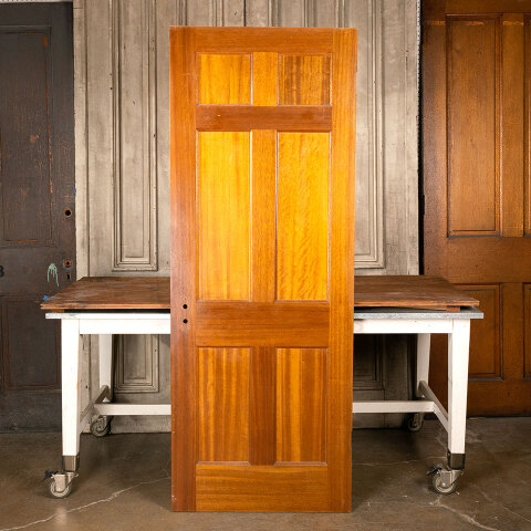 #44208 30x79 Salvaged Vintage 6 Panel Interior Door image 4