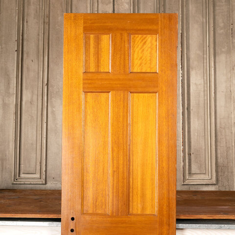 #44209 24x77 Salvaged Vintage 6 Panel Interior Door image 5