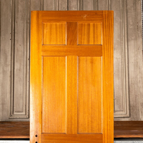 #44210 30x80 Salvaged Vintage 6 Panel Interior Door image 6