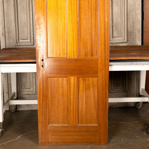 #44211 28x79 Salvaged Vintage 6 Panel Interior Door image 6