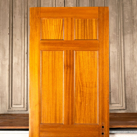 #44215 30x80 Salvaged Vintage 6 Panel Interior Door image 2