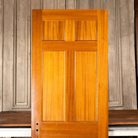 #44215 30x80 Salvaged Vintage 6 Panel Interior Door image 5