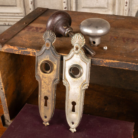 #44222 Salvaged Antique Door Hardware Set image 5