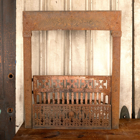 #44247 Antique Fireplace Surround & Summer Cover image 2