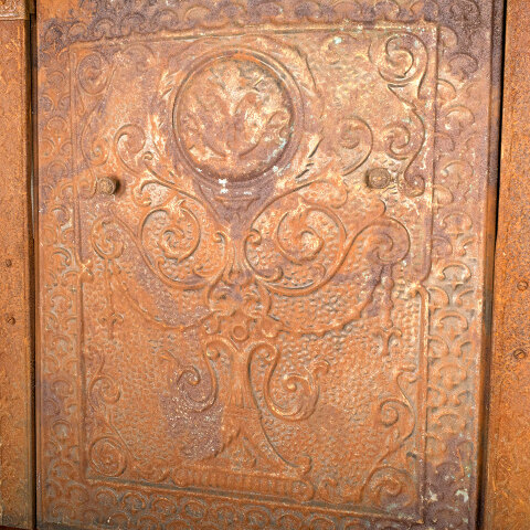 #44247 Antique Fireplace Surround & Summer Cover image 5