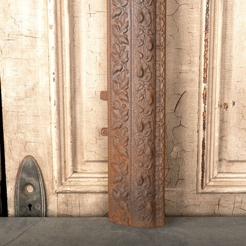 #44263 Salvaged Antique Cast Iron Fireplace Surround image 6