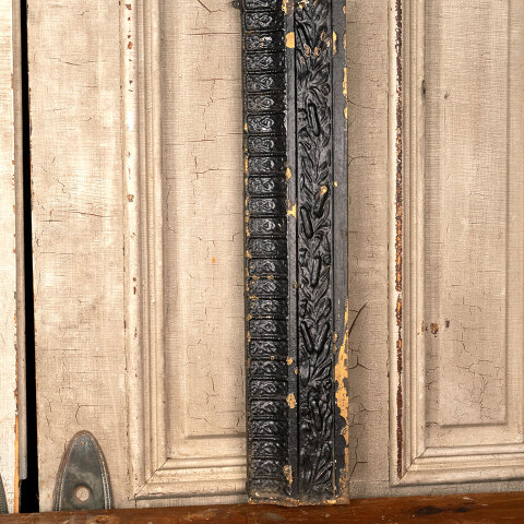 #44268 Salvaged Antique Cast Iron Fireplace Surround image 7